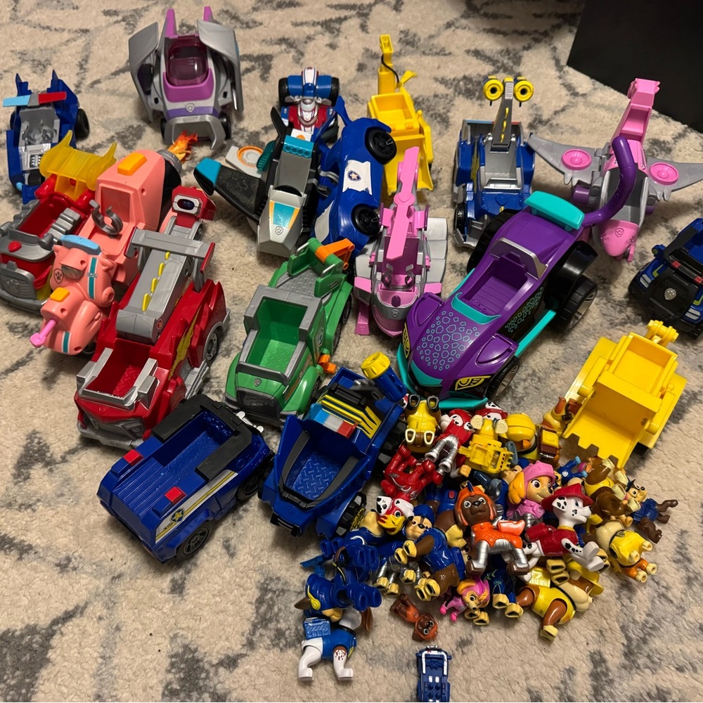 Colorful Kids Toy Vehicle Set